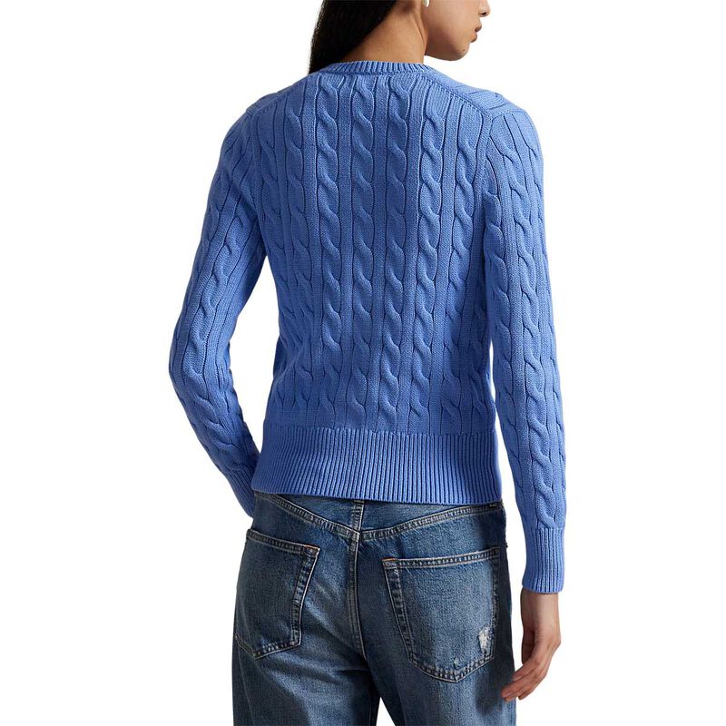 Polo Ralph Lauren Cable Knit Cotton Crewneck Cardigan image number 1